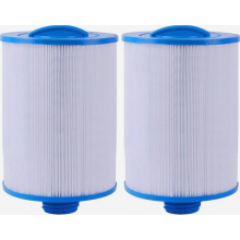 Cartuccia filtro per spa in 2 pezzi compatibile con filtri idromassaggio Pleatco PWW50 e Unicel 6CH-940, filtro di ricambio per vasca idroma
