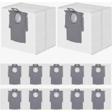 Confezione da 36 sacchetti per la polvere per Roborock Q10, S5+, X5+, Q7, L5+, M5+, S8+, S8 Pro Ultra, S7 MaxV Ultra, Q7 Max+, Q8 Max+, Q5 P
