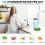 Hydrogen Water Bottle 420ml PEM Technology, USB Rechargeable Hydrogen-Rich Water Generator Bottle 4
