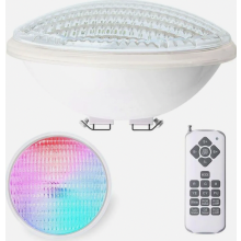 12W LED bazénové svetlo PAR56 vodotesné IP68 RGBW podvodné svetlo s diaľkovým ovládaním, plnofarebný LED reflektor pre bazén a...
