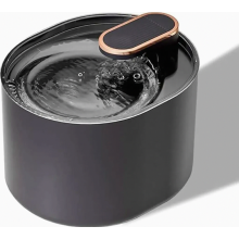 Fontaine à eau ultra silencieuse 3L pour chats et chiens, avec lumière LED intégrée, pour l'hydratation des animaux de compagnie en intérieur.