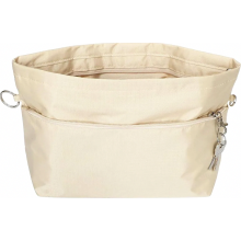 Organisateur de sac à main pour sacs à main et cabas, pochette intérieure multipoches avec fermeture éclair, sac à main léger en feutre