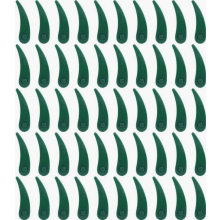 50 lames de rechange en plastique pour coupe-bordures sans fil, compatibles avec les modèles Bosch Durablade Art 23-18 LI et Art 26-18 LI