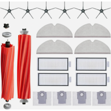 Kit di accessori per aspirapolvere da 20 pezzi per la serie Q7, include 2 spazzole principali, 4 panni per la pulizia, 4 filtri HEPA, 4 sacc