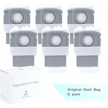 Zubehörset Staubbeutel für Saugroboter-Ladestation, 6er-Pack, kompatibel mit S7 Max Ultra, S8 Pro Ultra, S8 Plus, Q7 Max Plus,