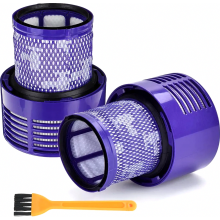 2er-Pack Ersatzfilter für V10 und SV12 Cyclone-Serie, passend für Absolute, Animal, Motorhead und Total Clean, ersetzt Teil