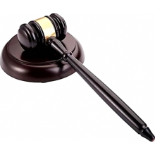 Hölzerner Hammer und Klangblock, handgefertigt im Vintage-Stil, ideal für Richter, Anwälte, Besprechungen, Auktionen und als Geschenk