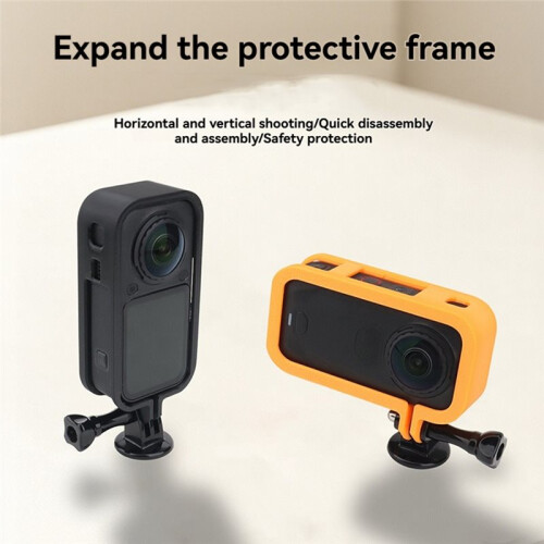 For  X6 Protective Camera Housing Frame Case Anti Fall Action Camera Frame Camera Mount Accessories B 2