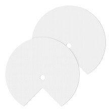 2 Pcs for Lazy Susan Shelf Liner 31 Inch Pvc Non-Adhesive Protection Mats for Kitchen Cabinets
