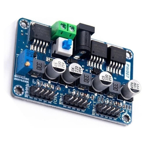 6-25V to 1.25V-5V - Adjustable Voltage Power Supply Module Board Voltage Regulated Power Supply Converter 1