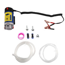 Oil Suction Pump, 12V 100W Oil Extractor Pump Transfer, Derv Fluid Extractor Pump with 3 Hoses, for Car Motorcycle Quad