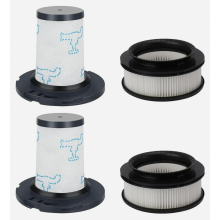 Stofzuigerfilterset voor X-Force Flex 11.60 12.60 14.60 15.60 Animal RH98xx RH99xx, 2 voorfilters en 2 nafilters.