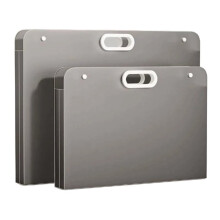 2pcs Plastic Art Portfolio Bag 17x13 & 13x11 Inch Storage Case for Painting, Drawing, Artwork Keepsakes