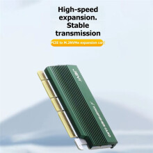 JEYI PCI-E X4 to M2 Adapter Card NVME Solid-State Drive PCIe 4.0 Expansion Card M2 Hard Drive Box