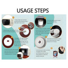 Large Microwave Kiln with Kiln Paper,Fusing Glass Jewelry DIY Tools for Melting Jewelry Making Fuseworks Beginners