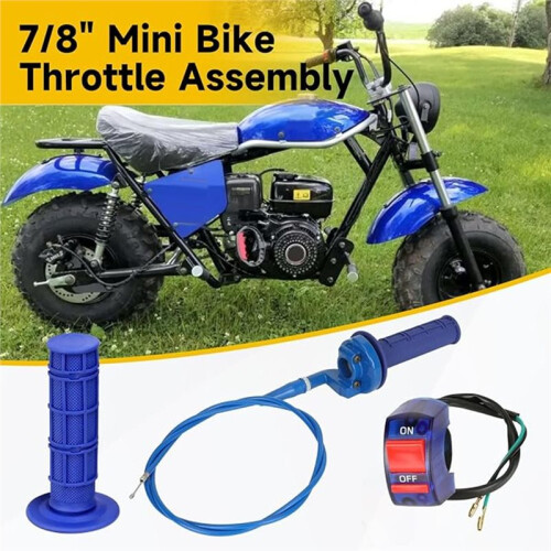 Cambio con Cavo e Interruttore /Off per Acceleratore per ATV e Moto da  da 100cc, 200cc, 50cc, 125cc, 150cc e 250cc 2