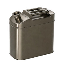 Portable 15L Oil Tank Water Tank with Oil Guide Tube for Outdoor RV Camping