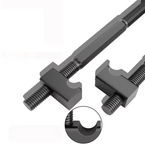 1 Pair Motorcycle Dedicated Spring Removal Tool Shocking Absorber Spring Compressor Motorcycle Maintenance Tool 2