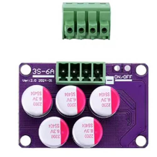 6A High-Current Lithium Battery Active Balancing Board 3S Active Balancing  Transfer Module 1
