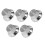 5Pcs Electric Guitar Control Knobs Speed Knob Replacement Potentiometer Cap for 6mm Shaft Guitar Potentiometer V 1