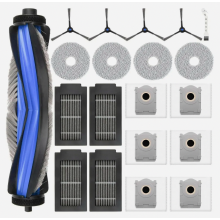 Kit de repuesto de 20 piezas para aspiradora robot Deebot T50 Omni y T50 Pro Omni, cepillo principal, bolsas para polvo, almohadillas de freg
