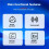 SC-8108 Internet Cable Checker LCD Network Tester Meter LAN Phone Cable Tester Meter for Telecommunication Projects 5