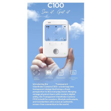 C100 Transparent Viewfinder CCD for Vlogging and Pocket Cam Film Light Meter
