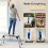 150kg Folding Aluminium Step Ladder Stool Work Platform Up Bench Lightweight UK 6