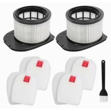 Replacement Filter Set for Cordless Vacuum, Compatible with Shark IZ400 IZ420 Stratos Anti-Hair Wrap Plus, 2 HEPA Filter