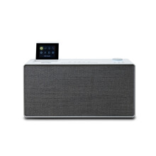 Pure Evoke Home Wireless Music System with CD Player and DAB Radio Cotton White