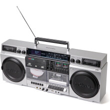 Retro Cassette CD Player Boombox with DAB/FM Radio, Portable - Roxel Camden