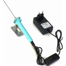 10 cm Electric Foam Cutter, 100-240V 15W Hot Wire Cutter for Styrofoam Sheets, EU Plug, Precision Cutting Tool