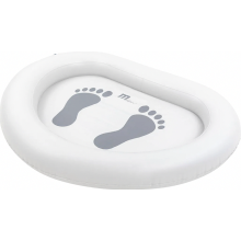 Pediluvio gonfiabile per accessori idromassaggio, bacinella portatile per piedi da spa, vasca per pediluvio igienica per piscina, vassoio pe