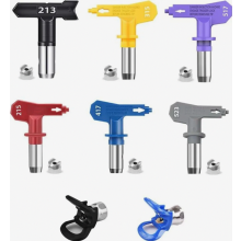 Set di ugelli per spruzzatore di vernice airless, punte di spruzzo reversibili per spruzzatori airless, confezione da 6 con 2 sedi per ugell