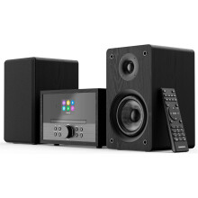 Oakcastle DAB400 HIFI System | CD Player with Speakers | DAB & FM Radio with Blu