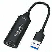 Karta Przechwytująca 4K 30FPS do USB 3.0, Audio, Niskie Opóźnienie, Bez Sterowników, 1080P@60Hz, Urządzenie A.