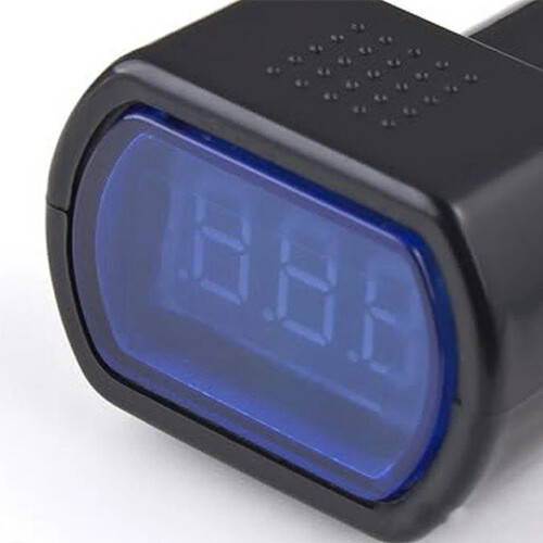 Car Auto LED Voltmeter Battery Electric Cigarette Lighter Voltage Meter Tester 2