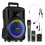 8" Portable PA System with Wireless Handheld & Headset Microphones - FT08LED MK2 1