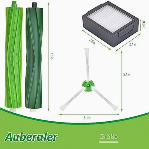 Vacuum Cleaner Replacement Parts Compatible with Roomba i7, j7, i7 Plus, i3, i4, i6, i8, E5, E6, E7 2