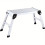 150kg Folding Aluminium Step Ladder Stool Work Platform Up Bench Lightweight UK 5