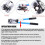 6mm² - 50mm² Plug Crimp Crimping Tool Battery Cable Lug Hex Terminal Crimper UK 10