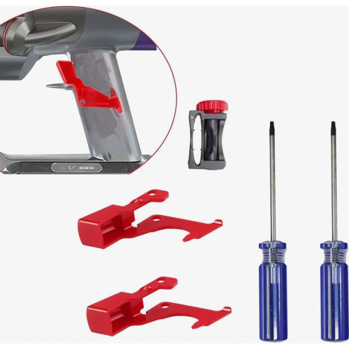 Vacuum Cleaner Switch Holder Replacement Accessory Compatible with V11 and V10 Cordless Vacuum Cleaners, Durable Switch 1