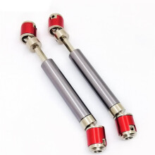 2Pcs Metal Transmission Drive Shaft Suit Fit for Axial SCX10 D90 1/10 RC Crawler Car Spare Parts Drive Shaft