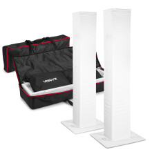 Vonyx DJP170 DJ Plinth Lighting Podium with Folding Baseplates, Covers and Bag