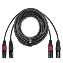 PD Connex CX6012 Double XLR Cable 12m Male to Female High Quality Audio