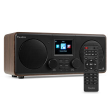 Audizio Foza DAB Internet Radio Speaker with Bluetooth, DAB+ and WiFi - Wood