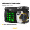 BeamZ BLAZE-800 Vertical Smoke Machine with Timer Remote and LED Light Effects 6