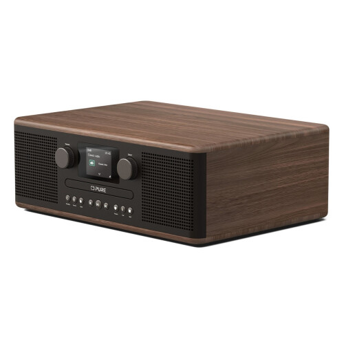 Pure Pure Classic C-D6 Coffee Black CD Bluetooth DAB+ FM Radio System 1