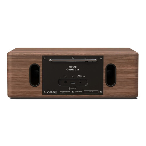 Pure Pure Classic C-D6 Coffee Black CD Bluetooth DAB+ FM Radio System 2