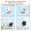 Window Camera 3MP 2K Indoor Outdoor Camera for Home Security Looking Outside UK 7